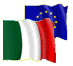 Bandiere Italia-Europa