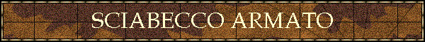 SCIABECCO ARMATO
